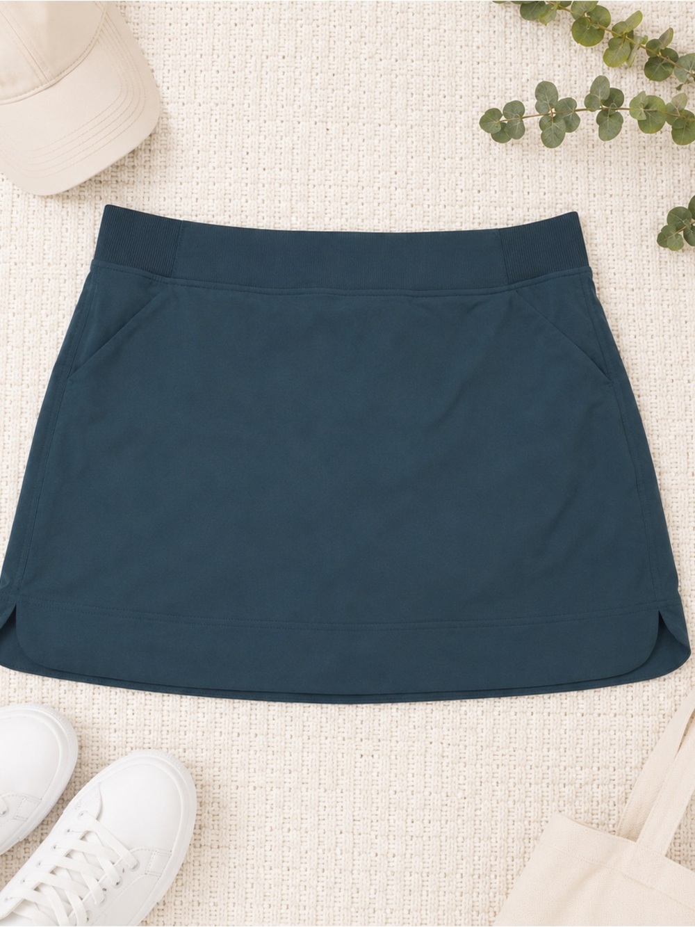 32 Degrees Cool Nocturnal Teal Athletic Skort Size Large NWT - Picture 1 of 8